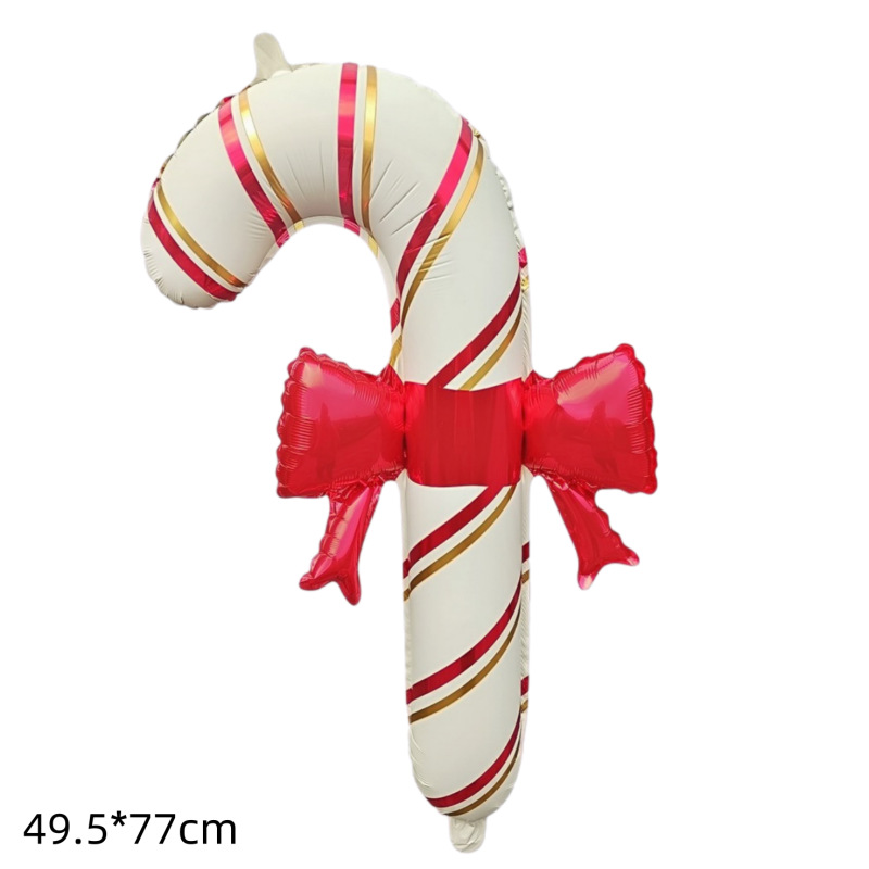 Globos de aluminio de Navidad - Diseño de dibujos animados y forma especial, globo de Papá Noel, decoración para "Feliz Navidad" y Nochebuena, suministros de decoración
