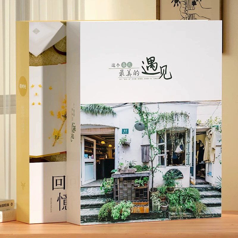 5-дюймовая 6-дюймовая 7-дюймовая маленькая альбомная книга Семейный альбом большой емкости пять-шесть-семь дюймов Одностраничный альбом для хранения фотографий