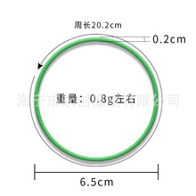 硅胶橡皮筋硅胶夜光细手环硅胶彩虹发饰硅胶手环发圈皮筋硅胶手链