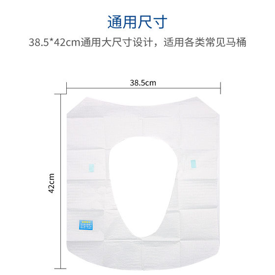 Hongsheng Disposable Toilet Pad Waterproof Travel Travel Travel Toilet Cover Maternal Toilet Paper Pad 10 Pieces Pack