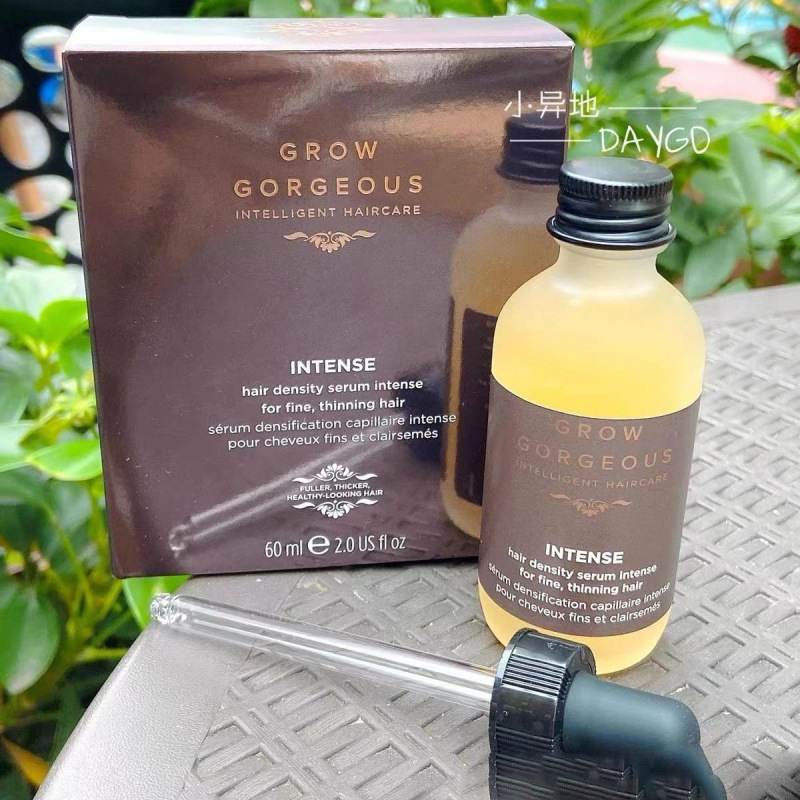 GrowGorgeous生发液增发密发GG头发增长液精华加强版普通版60ml|undefined