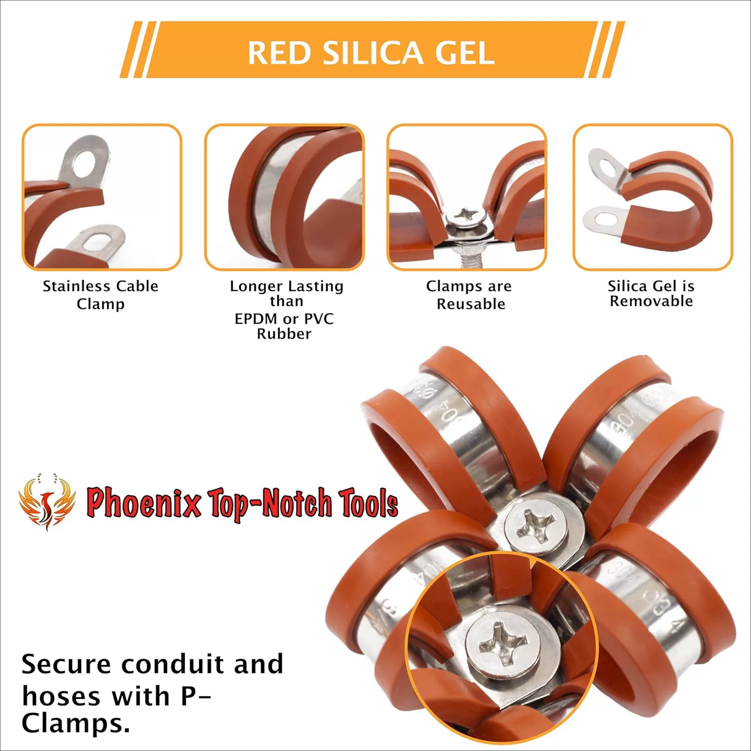 Премиум инструмент Phoenix Top-notch Tools, набор 25 шт, 3/4" 304 нержавеющая сталь