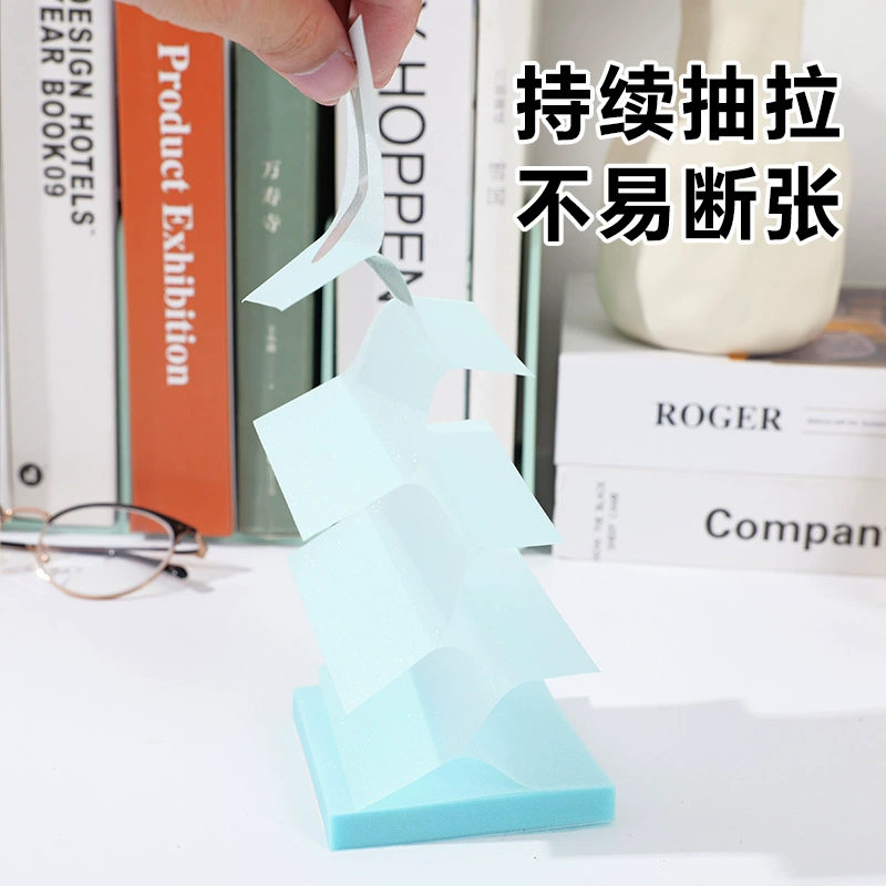 Transparent note for office, sticker, set, stationery for students