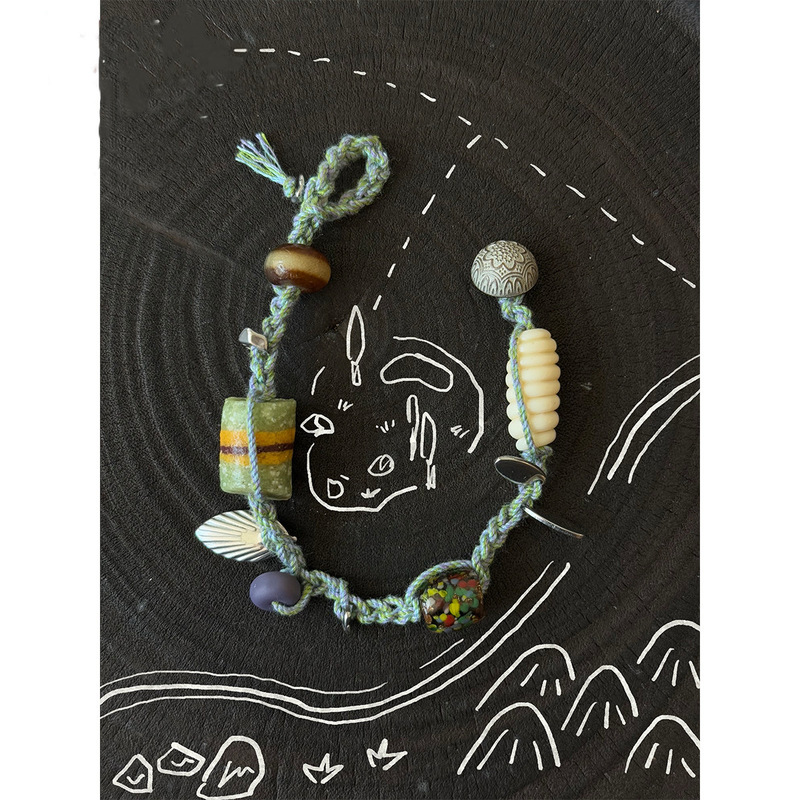 After-School Series Colorful Children's Fun Crochet Bracelet Design Jewelry After-School Series Colorful Children's Fun Crochet Bracelet Design Jewelry