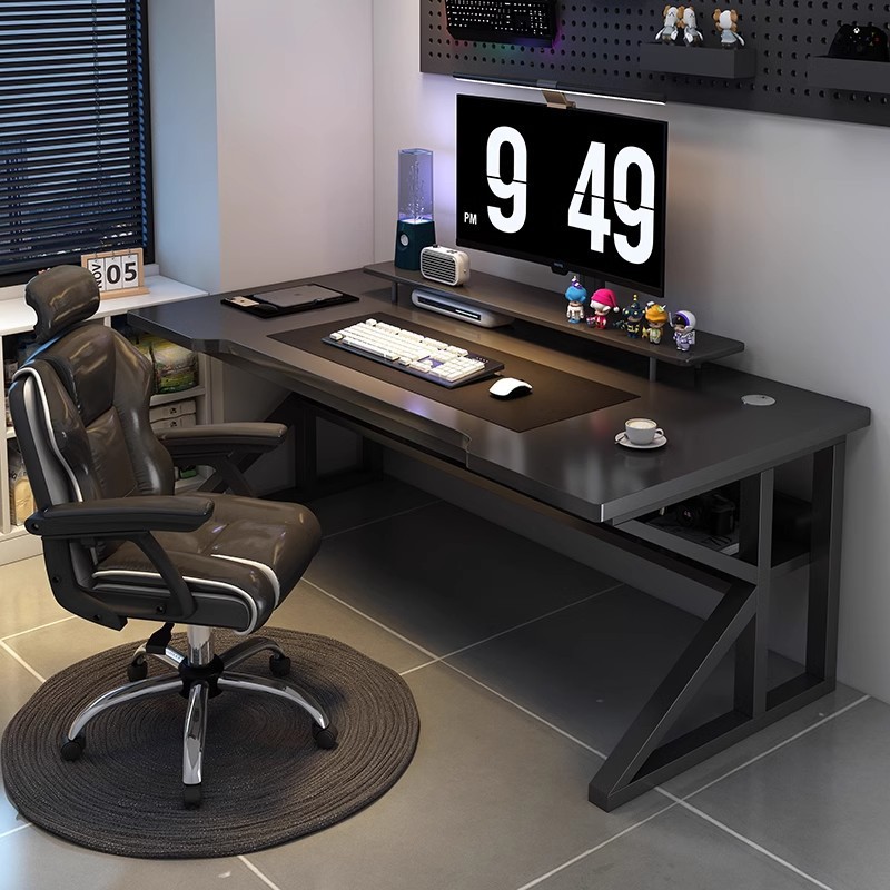 Computer Desk Desktop E-Sports Table and Chair Set Bedroom Home Multi-Functional Desk Light Luxury High-End Simple Desk