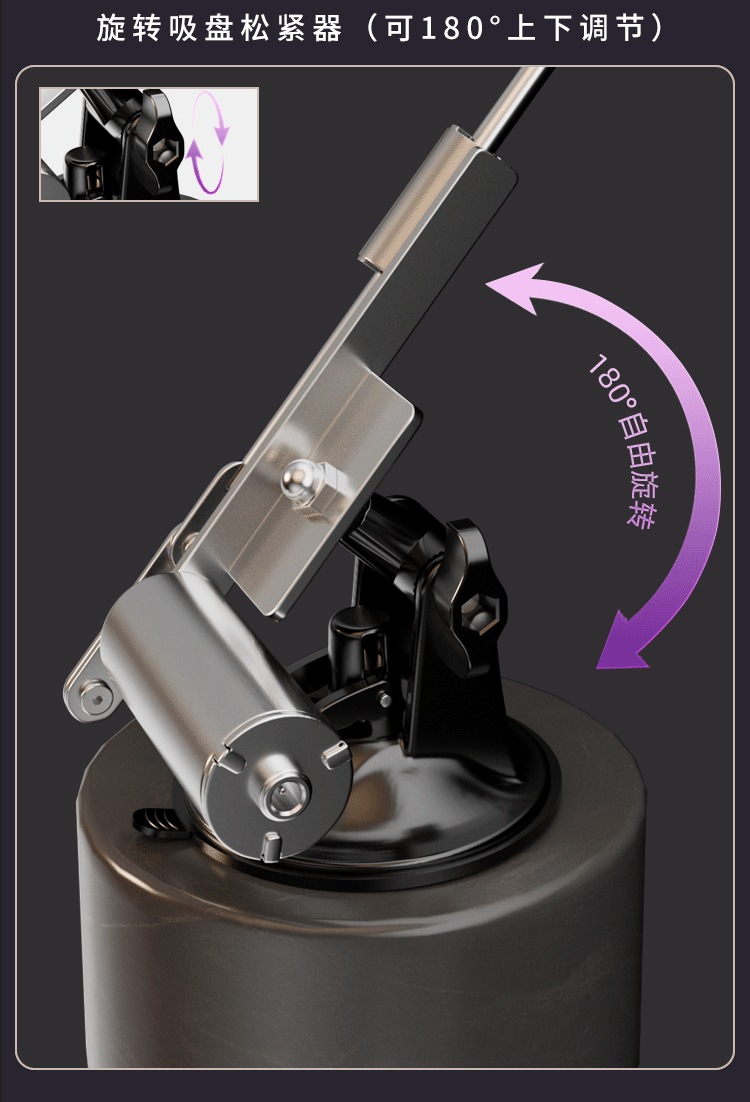 Automatic Telescopic Vibrator for Women with Strong Vibration, Electric Control, Black — detail image 5