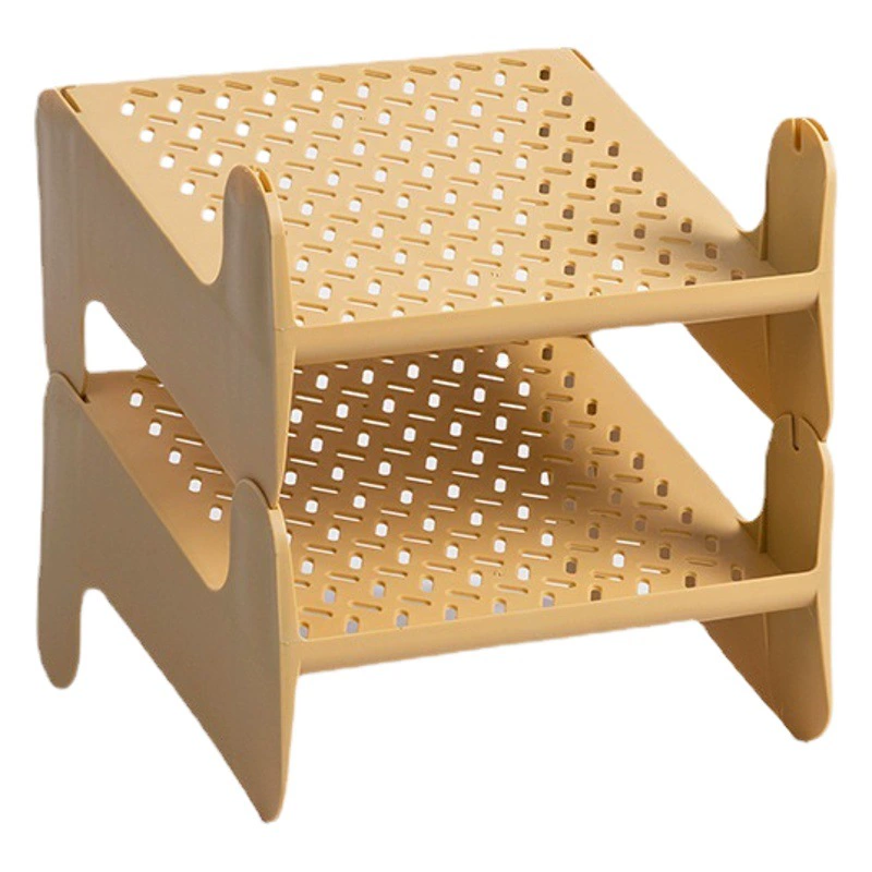 Новая складная подставка для обуви, компактное решение для хранения, стеллаж для обуви, органайзер для обуви, многоярусная подставка для обуви, не требует сверления.
