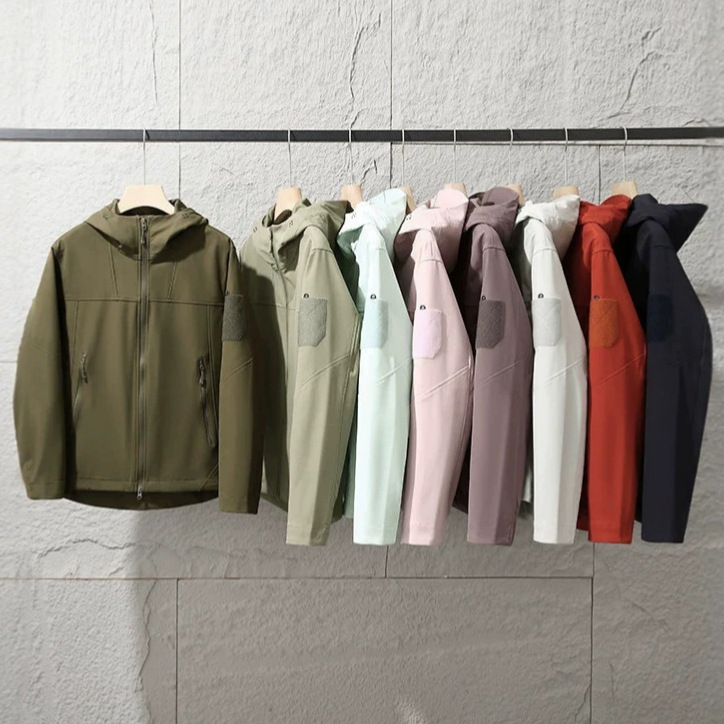 Oh my gosh, all-weather windproof and water-resistant 3D tailored unisex outdoor hooded softshell jacket Oh my gosh, all-weather windproof and water-resistant 3D tailored unisex outdoor hooded softshell jacket