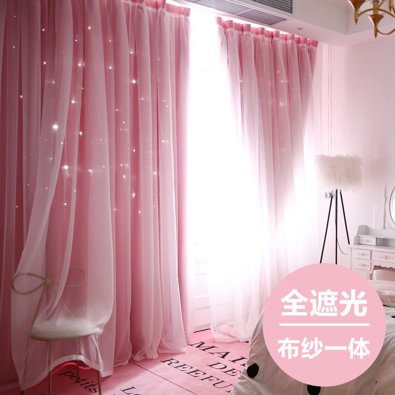 Curtain girls bedroom rental house special shading curtain linked…