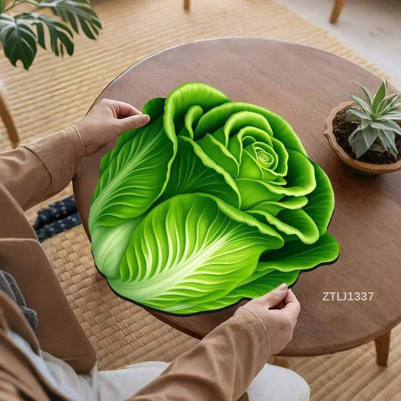3D立体白菜硅藻泥沥水垫咖啡机吸水速干杯垫厨房餐垫防烫现货批发|undefined