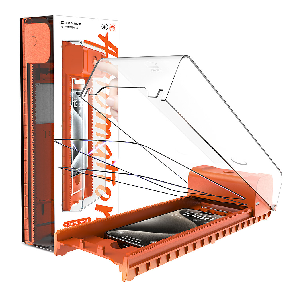 Película Templada para iPhone 15 Pro, Protección de Pantalla Completa, Anti-Huellas, Apta para Almacenes Libres de Polvo, Transfronteriza