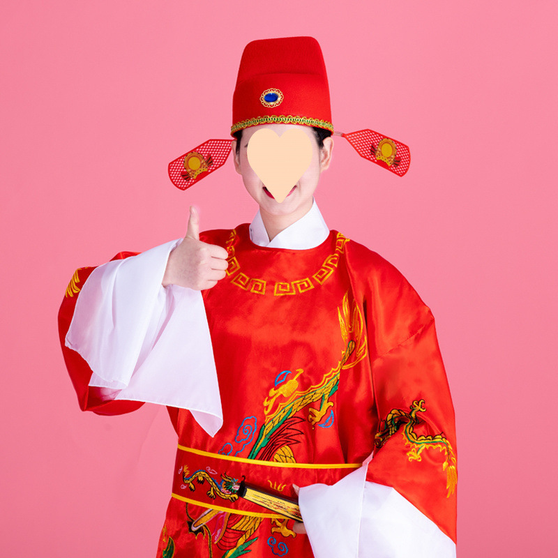 中秋節博餅帽子、大人と子供用の帽子、赤い帽子、博餅帽子卸売|undefined