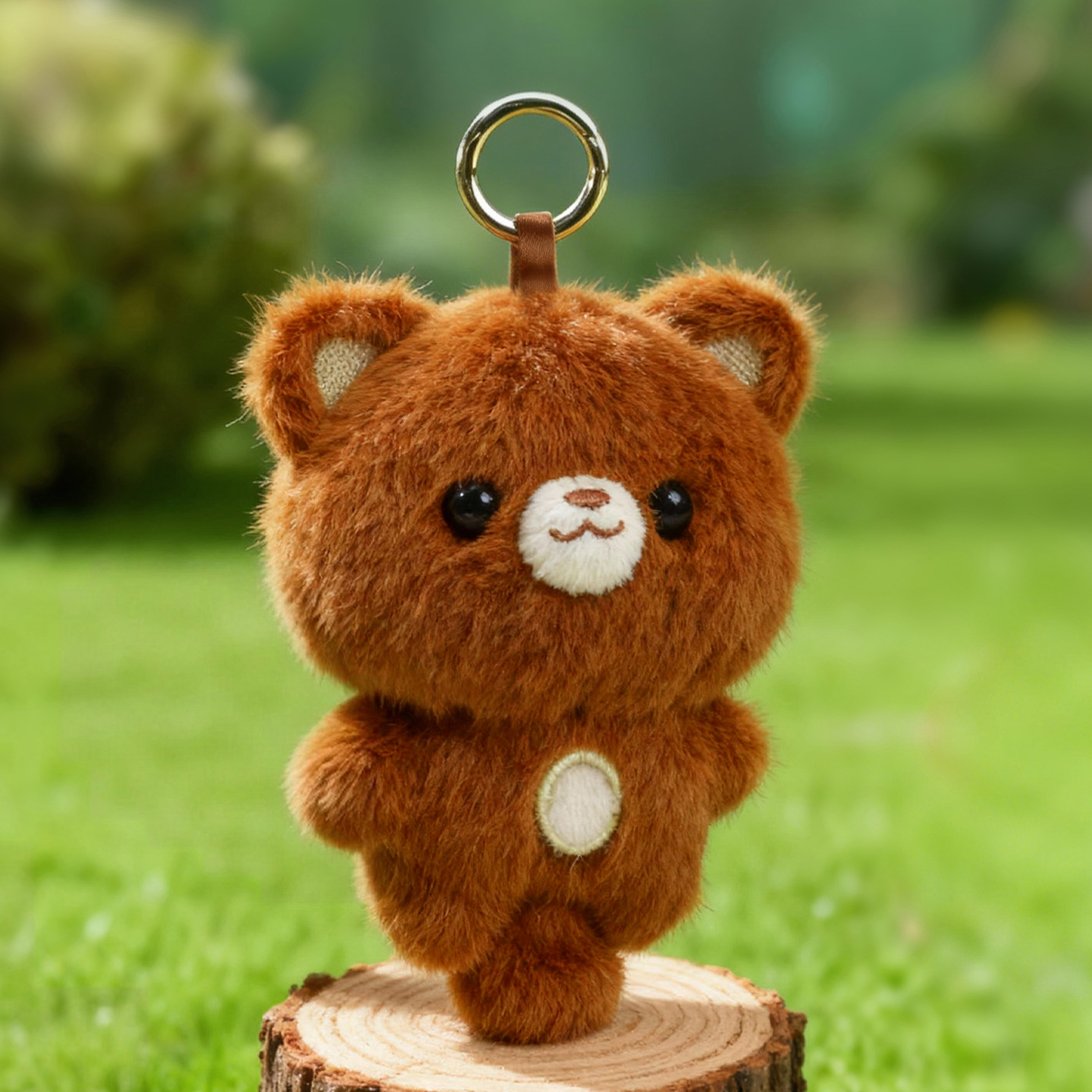 KOKI casa peluche colgante bolígrafo descomprimir muñeca pequeño llavero lindo ardilla regalo de estudiante bolsos creativos colgante