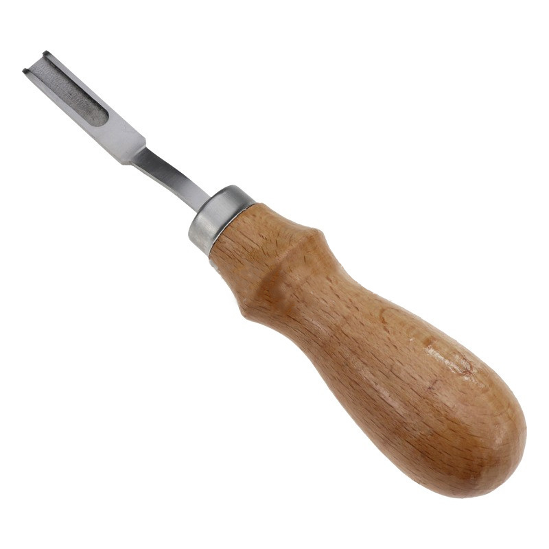 DIY cuero hecho a mano tallado forma herramienta aceite pluma sello cuchillo de corte punzonado
