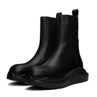 ro men's boots 2023 autumn and winter trendy men's casual handsome fashion all-match thick bottom increased high-end light luxury Martin boots