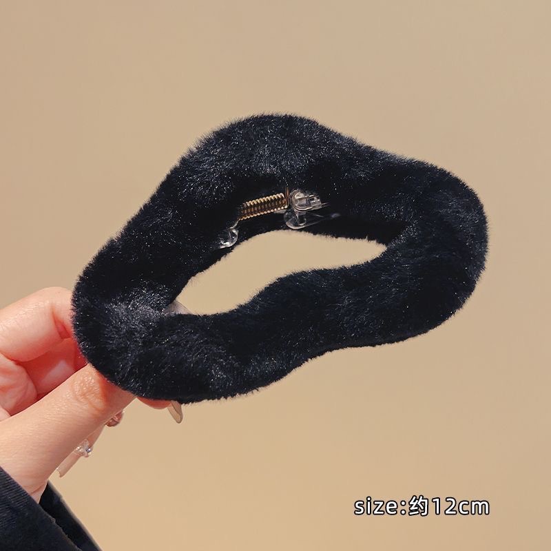 플러시 클라우드 블랙-12cm