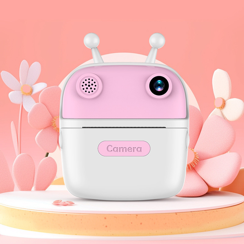 Q5 caracol dibujos animados nuevos niños fotografía de alta definición mini cámara de impresión digital puede tomar fotos y regalos de video