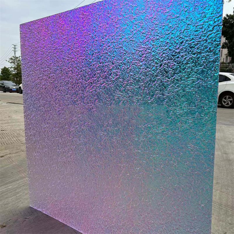 佛山厂家直供亚克力板炫彩板彩虹板彩色板炫彩石头纹装饰板