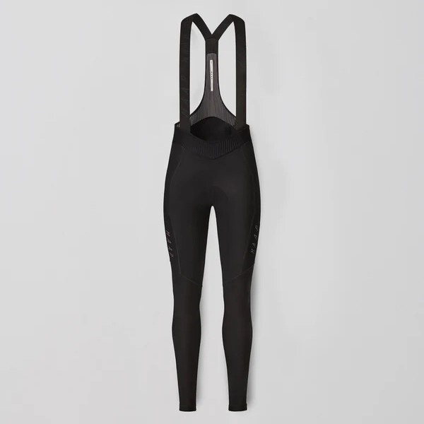 Maap 2025 Women's Fleece Cycling Pants Windproof Waterproof Bib Pants Road Cycling Pants Double Arrow Seat