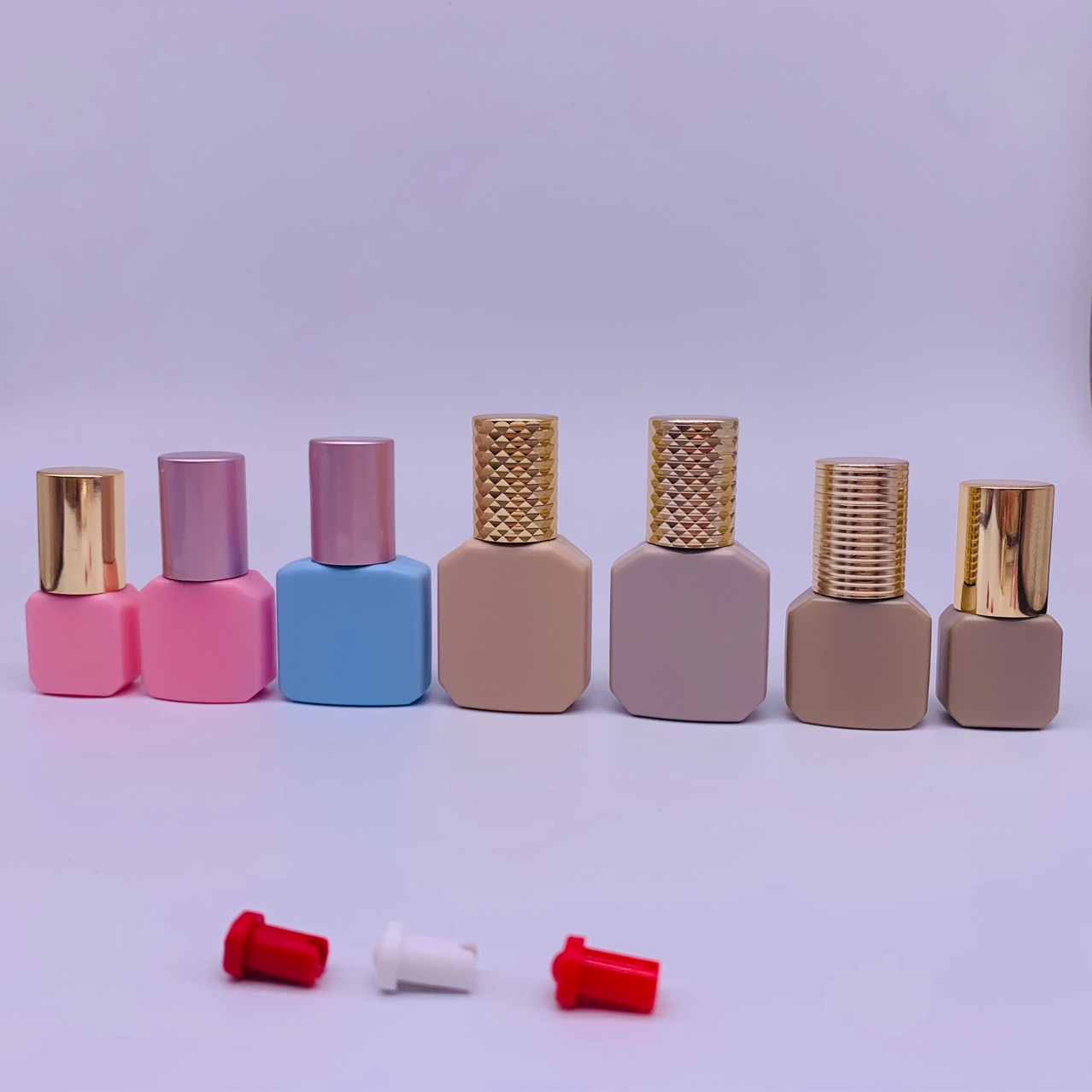 现货5g8g10g12g美睫嫁接睫毛PE化妆品加厚胶水瓶胶水分装瓶防透光