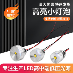 Led12 V lamp beads DC12 bulb indoor small size Wick astigmatism spotlight super bright warm white light source module