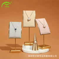 Сегодня Weichuang Дисплей Ювелирных Изделий Реквизит Вертикальные Ожерелье Кулон Дисплей Стенд Металл Дисплей Ожерелье Ювелирные Изделия Дисплей Стенд