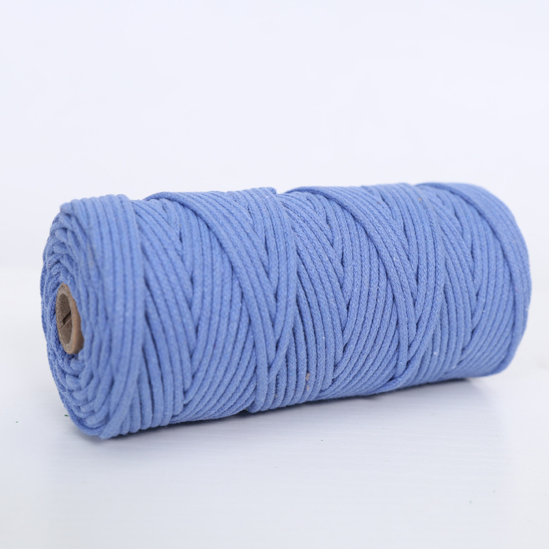 多规格彩色2mm3mm4mm材料手工艺品编织绳子手工手搓编织绳子棉绳|undefined