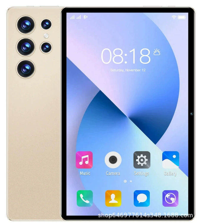 Планшет (Yunyan) 10,1 дюйма Android с Google Play, 4+32 ГБ, варианты клавиатура/чехол