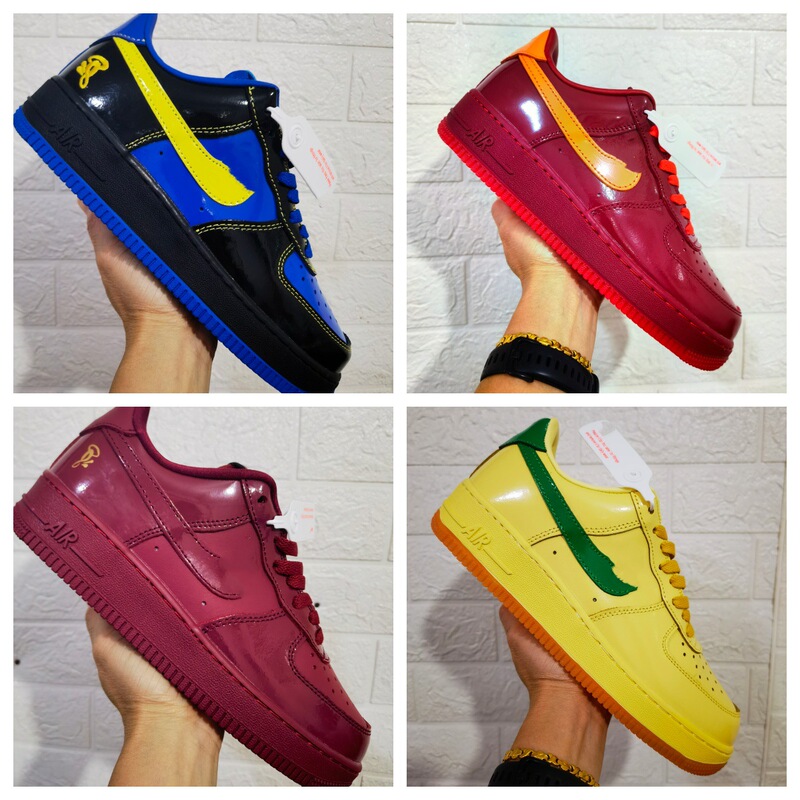 【Direct from Manufacturer】AF1 Air Force One Multi-Color Low-Top Casual Sports Shoes Student Trend Shoes Korean Style Sneakers