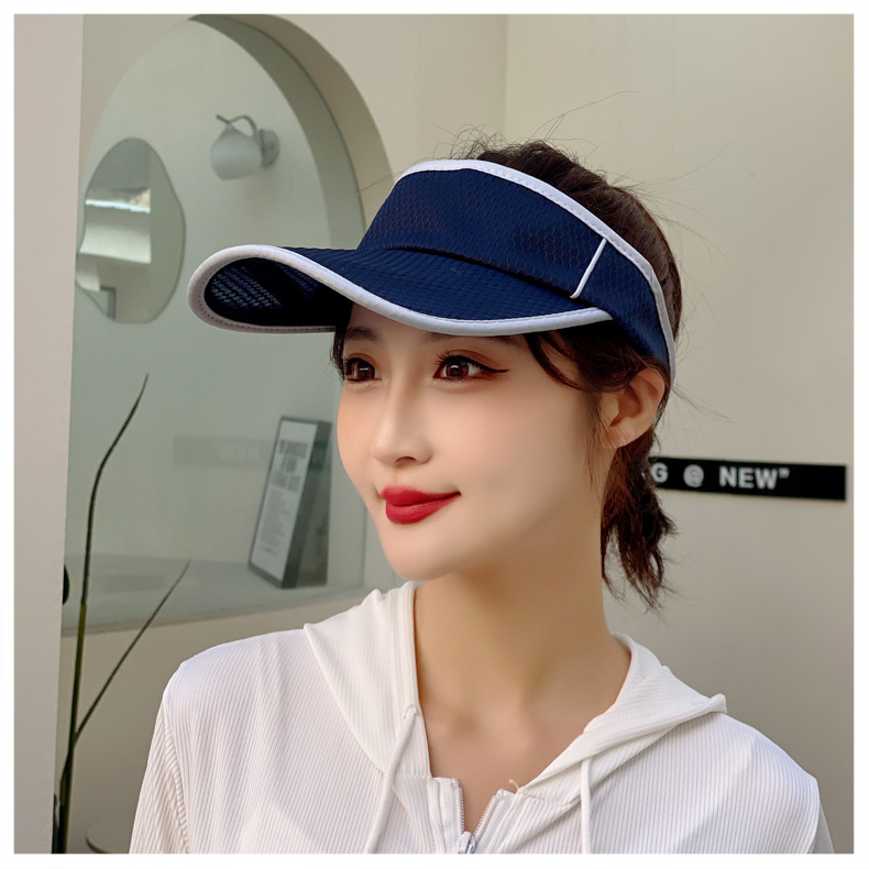 Summer Visor Hat For Women And Men Quick Drying Mesh Sun Hat_voghion.com
