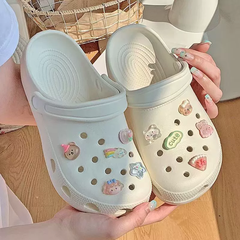 2024 новая летняя мода нескользящая EVA мягкая подошва пляжная обувь для женщин носить сандалии