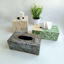 贝壳纸巾盒创意欧式轻奢抽纸盒家用民宿酒店会所纸巾收纳盒精致盒