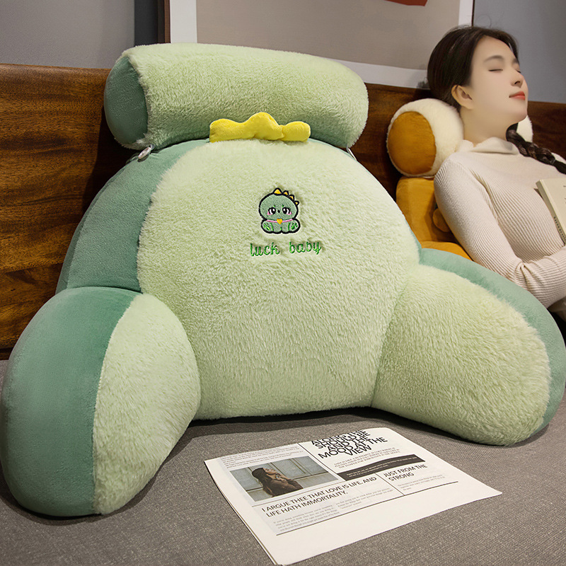 Bingdoudou ベッドサイドクッション ソフトパッケージベッドクッション 大型背もたれクッション 枕 睡眠ソファ 腰保護 ベッドサイド背もたれ|undefined