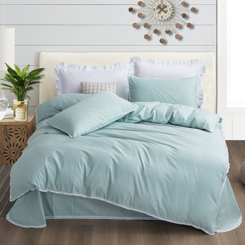 Cotton duvet cover, bedspread, simple and elegant design, 1.5m, 1.8m