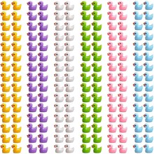 多肉装饰微景观糖果色小鸭子创黄鸭动物装饰树脂摆件手机壳diy饰