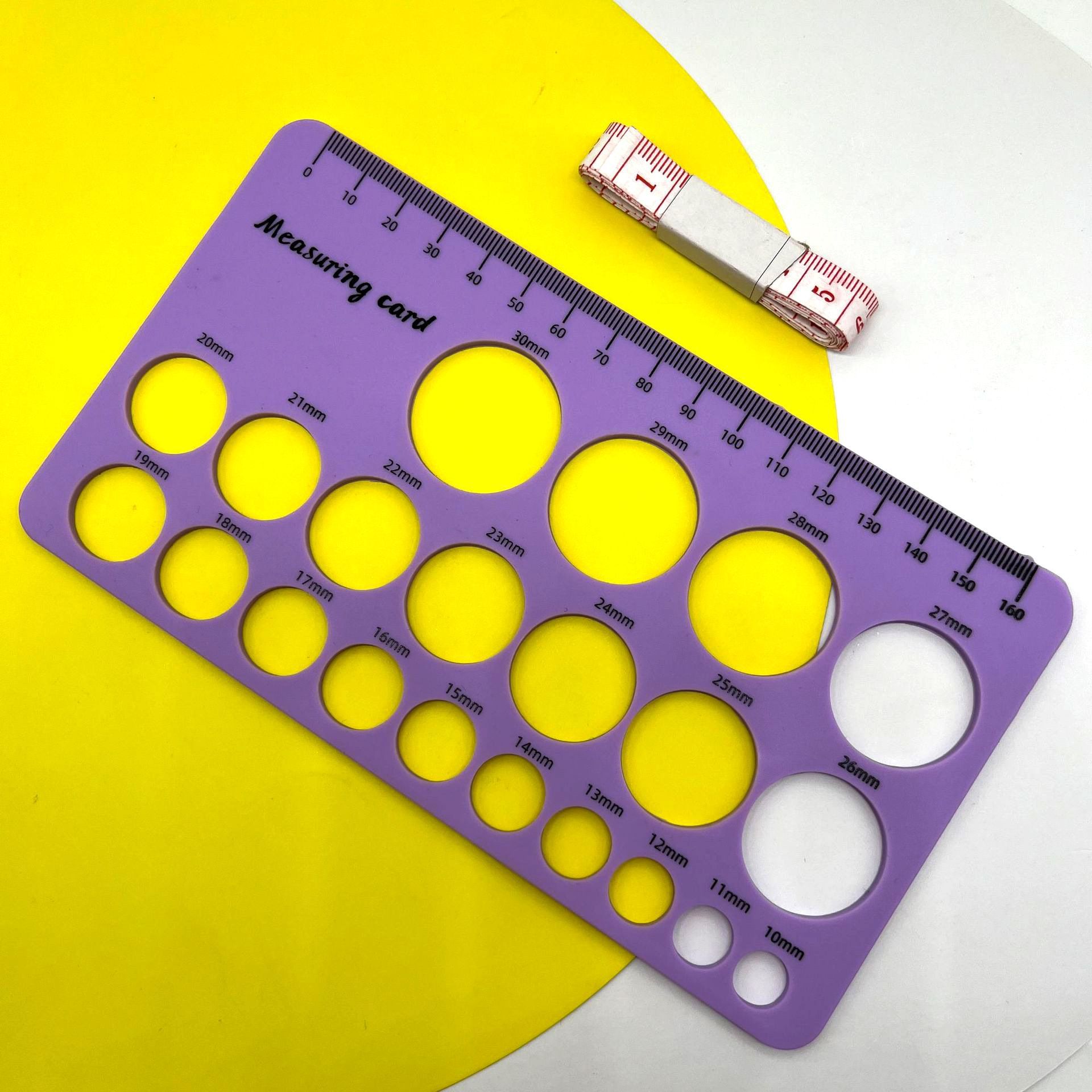 보라색 단면 인쇄 + 프렌치 자 + 진주빛 가방 포장