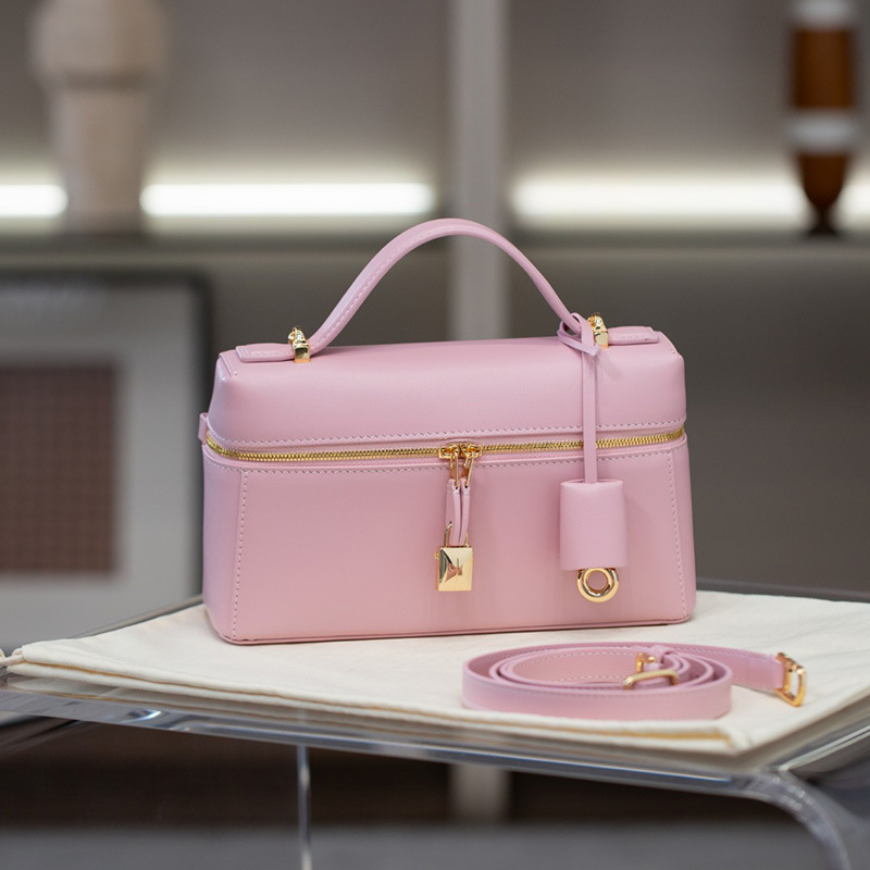 2025 新レトロ牛革 ExtraBag ランチボックスバッグ大容量通勤ポータブルショルダーバッグクロスボディバッグ女性のバッグ|undefined