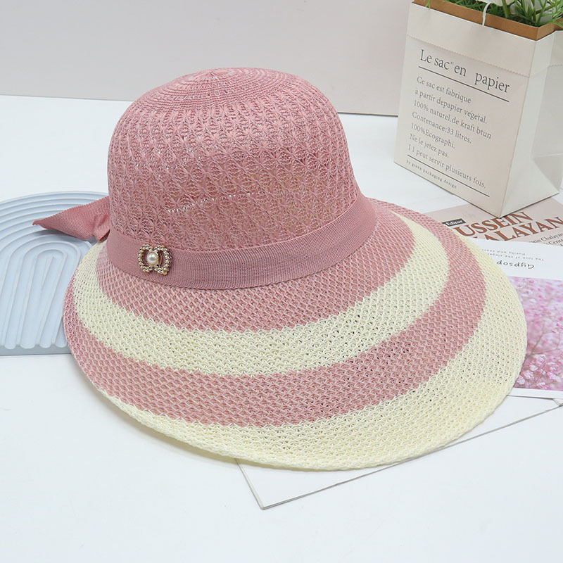 Sombrero de paja para mujer, UV, playa