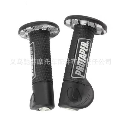 Motorcycle Handlebar Grips, Motorcycle Handle Cover - grey
