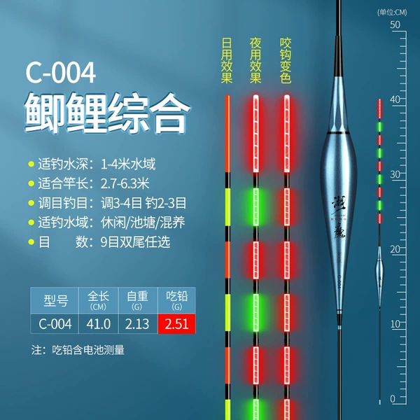 [彩金硬尾C04 吃铅2.5g全长41]