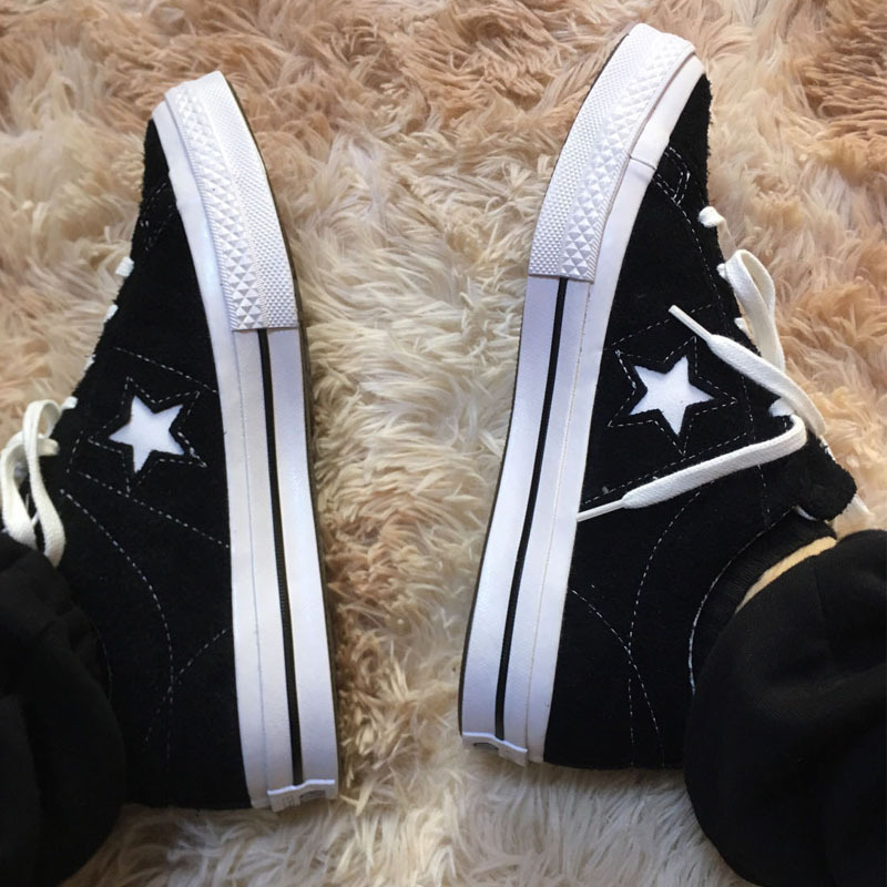Putian Shoes Meiqi Converse 1970S Low-Top Canvas Shoes Suede One Star One Star Men and Women Couple Sneakers
