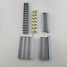 塑料24口SC/LC光纖法蘭盤固定支架適配器卡條寬帶分纖箱箱配線箱