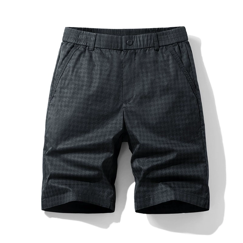 Фабрика прямых волос, легкие деловые шорты, пять баллов, мужские летние, спортивные, повседневные модные брюки, мужские