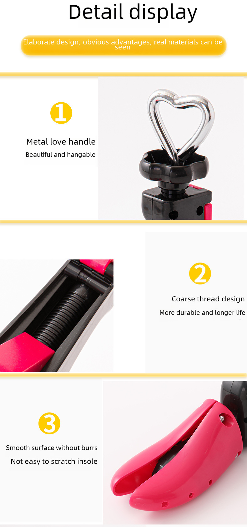 Shoe expander shoe support shoe support shoe last high-top shoes boots expander unisex universal support device adjustable