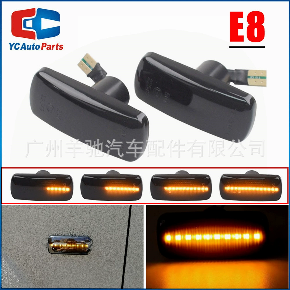 Динамический Светодиодный Боковой Свет проточной воды для Chrysler Jeep Dodge Chrysler 200 300 Fender