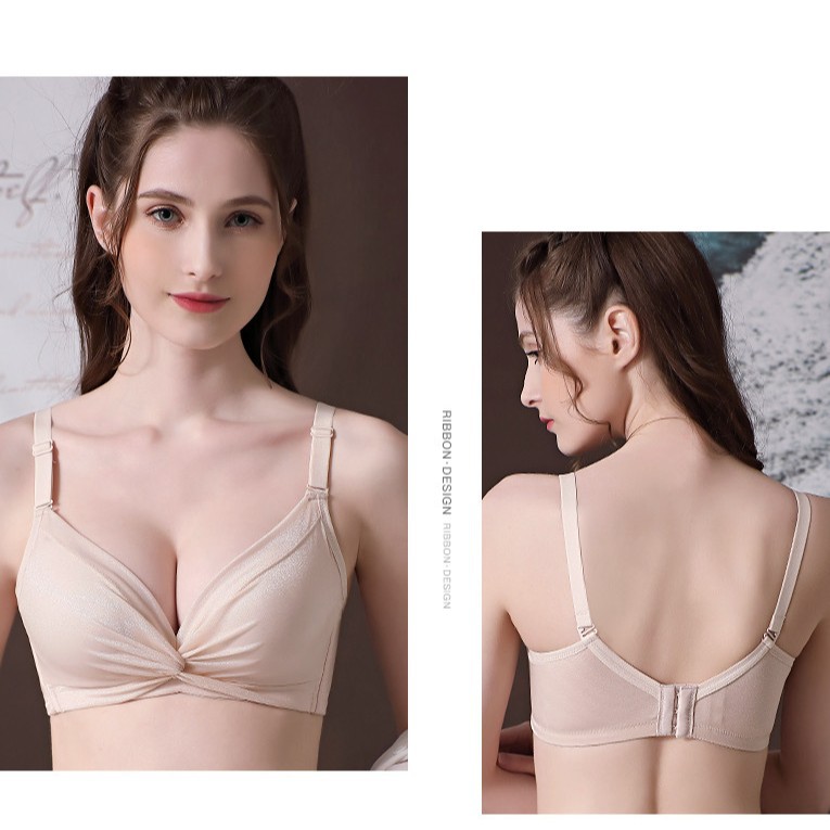 Venta directa de fábrica comercio electrónico transfronterizo Sudeste de Asia Vietnam Tailandia damas sin costuras sujetador de recogida lateral cómodo