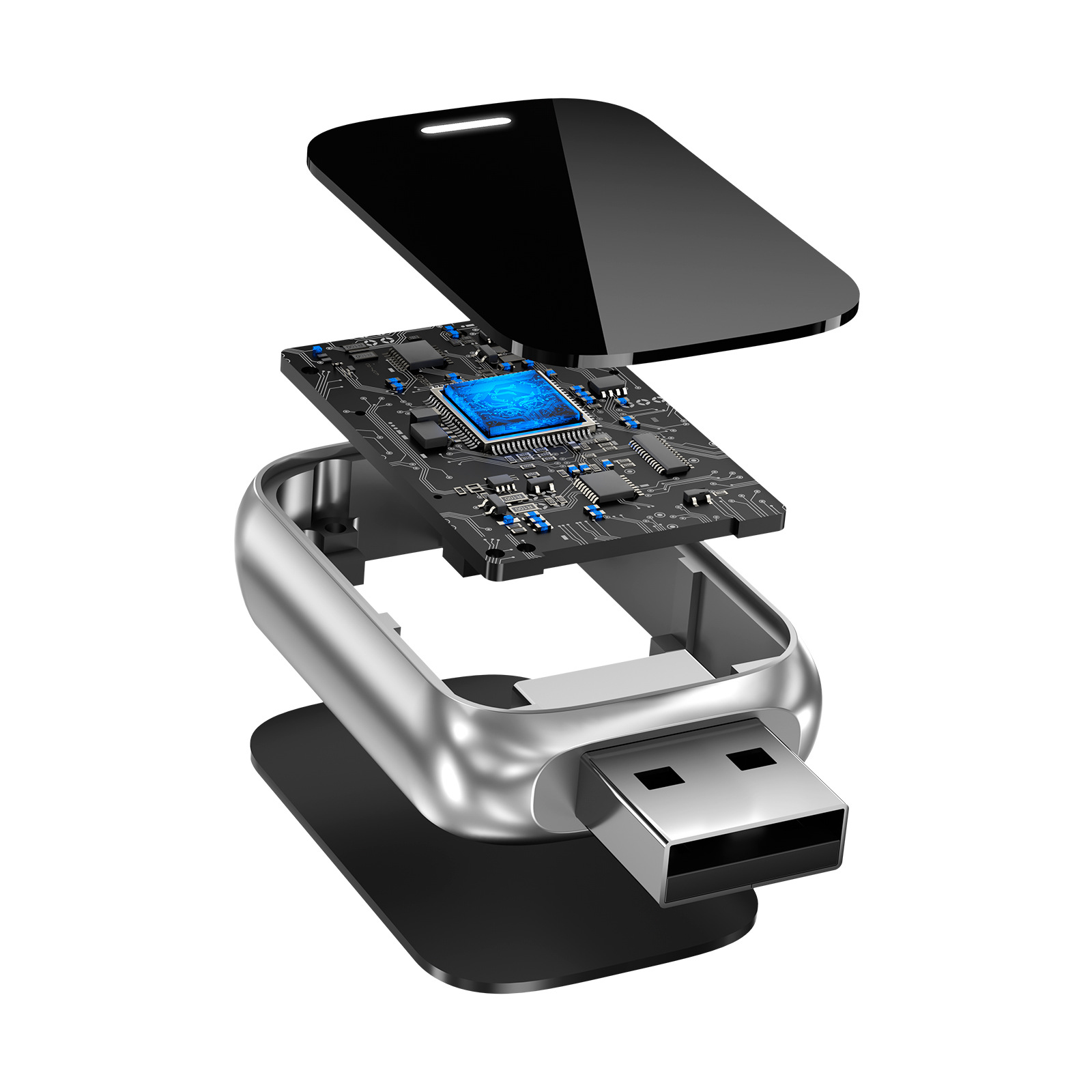 Cross-Border New Auto Box USB Wireless Carplay Smart Car Suitable for iPhone Android Android Car