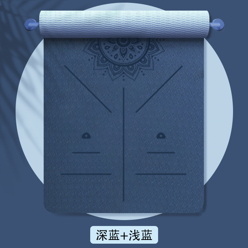 진한 파란색 + 하늘색/자세선