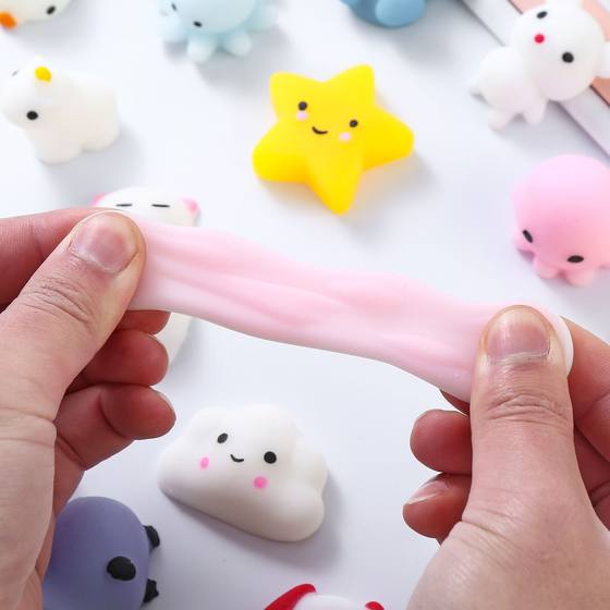 Mixed animal fruit pinch music super cute decompression dumplings vent decompression small toy manufacturers supply Gifts Wholesale