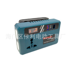 新款带灯逆变器跨境爆款智能逆变器USB通用锂电池款小型220V变压